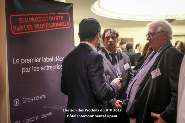ELECTION DES PRODUITS DU BTP 2017