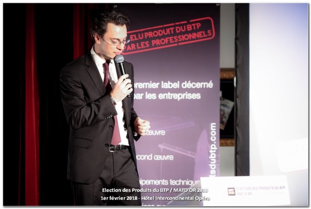 ELECTION DES PRODUITS DU BTP 2018