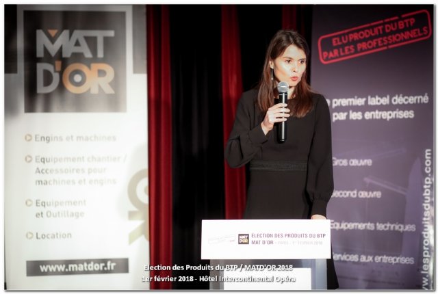 ELECTION DES PRODUITS DU BTP 2018