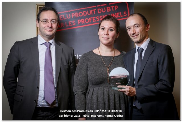 ELECTION DES PRODUITS DU BTP 2018