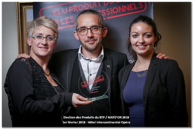ELECTION DES PRODUITS DU BTP 2018