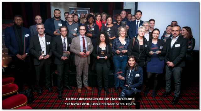 ELECTION DES PRODUITS DU BTP 2018