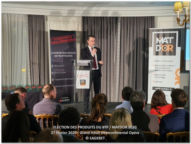 Election des produits du BTP - MAT D'OR 2020
