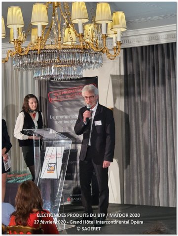 Election des produits du BTP - MAT D'OR 2020