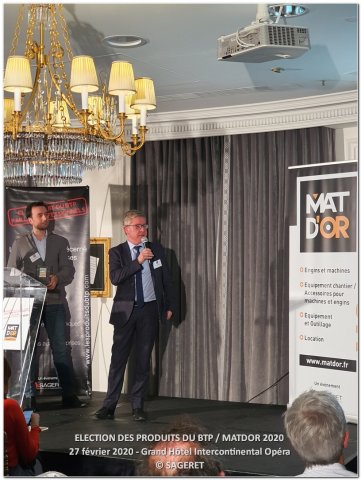 Election des produits du BTP - MAT D'OR 2020