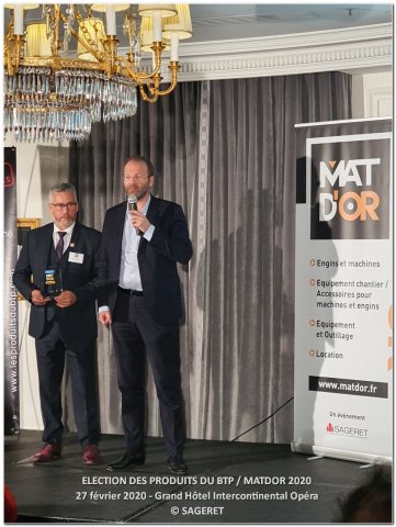 Election des produits du BTP - MAT D'OR 2020