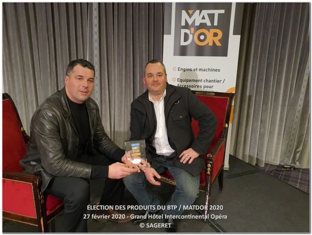 Election des produits du BTP - MAT D'OR 2020